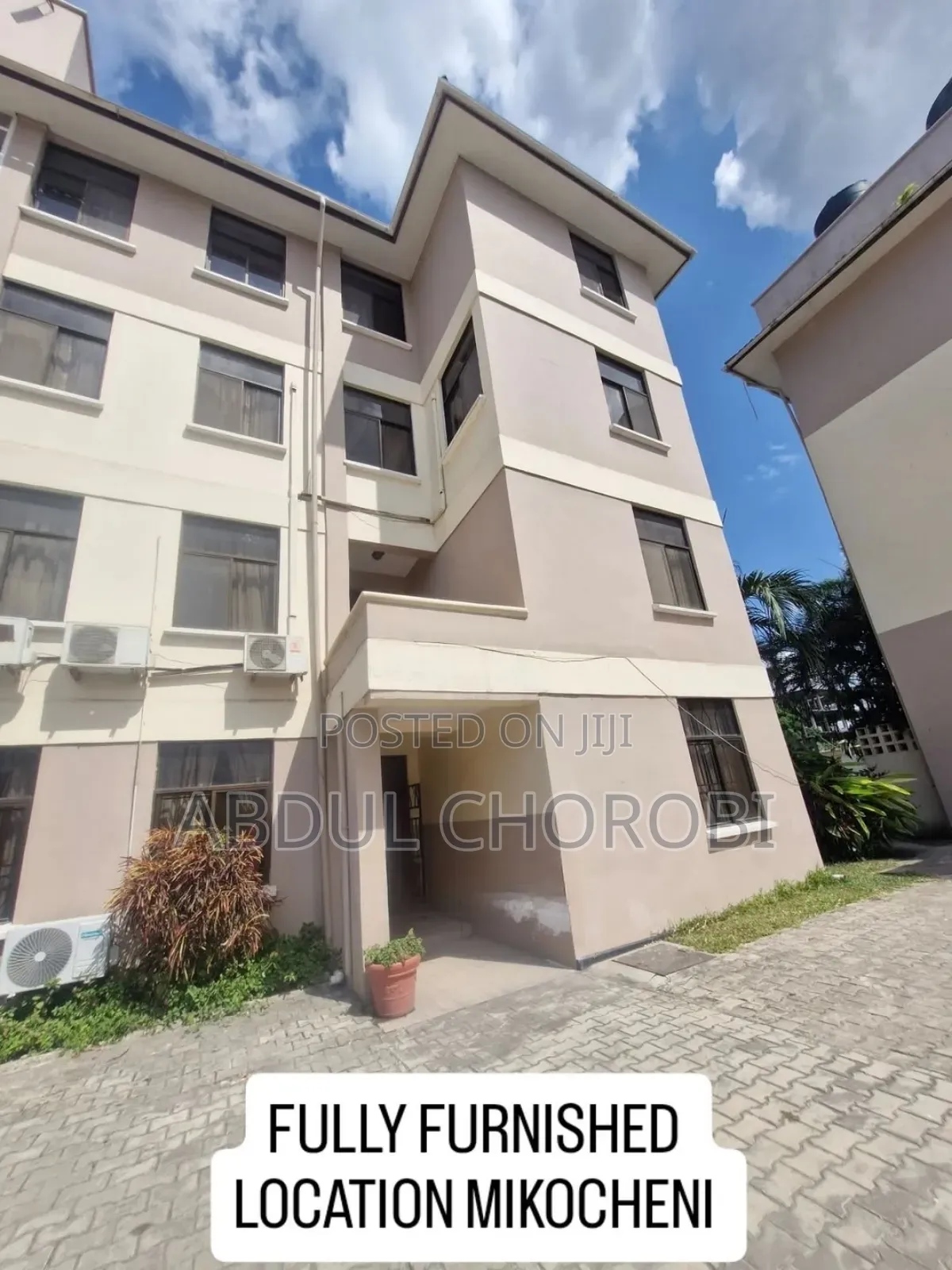 Furnished 3bdrm Apartment in Mikocheni for rent