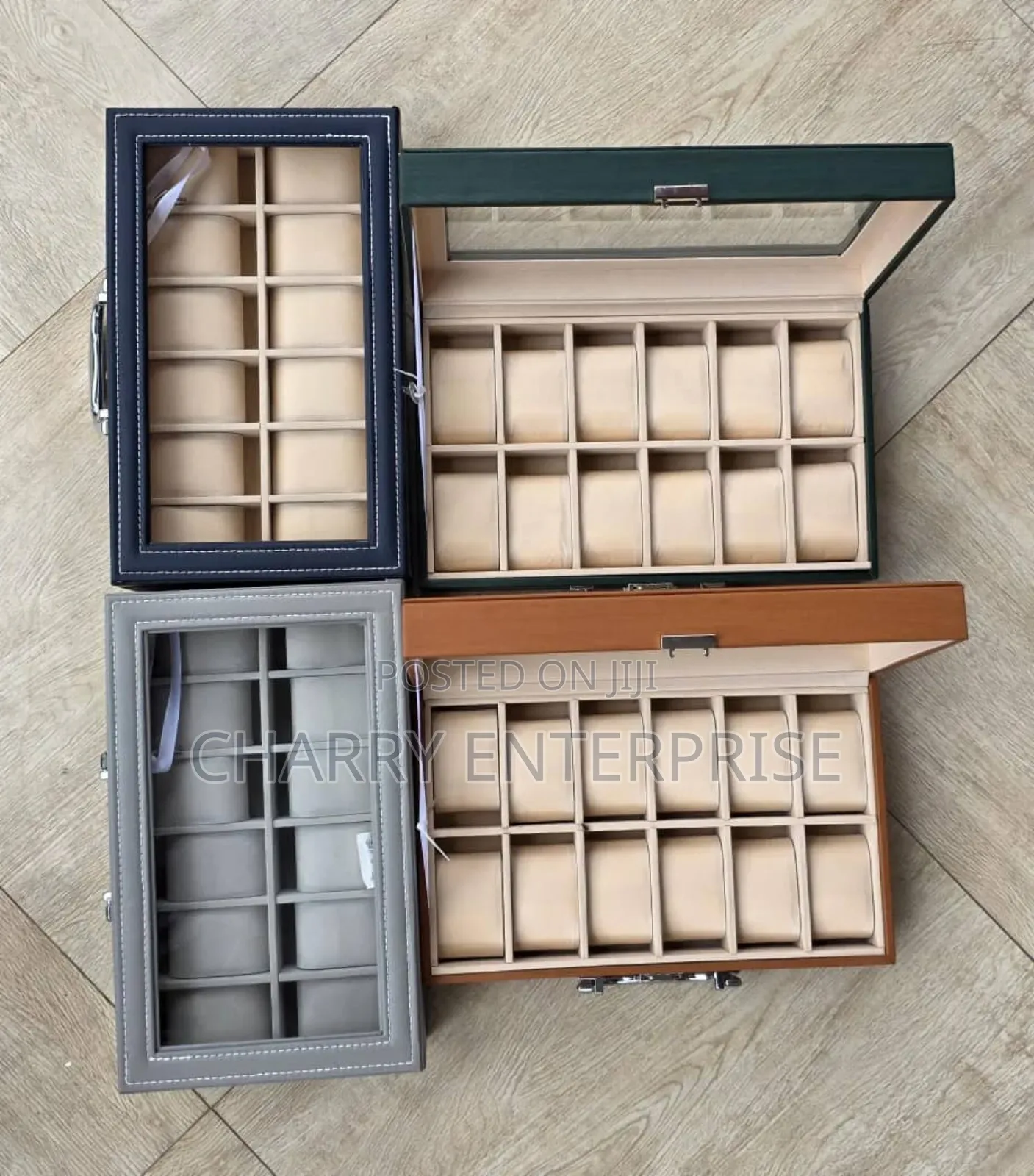 Classic Storage Box Available in Four Colors for Jewelries, Etc