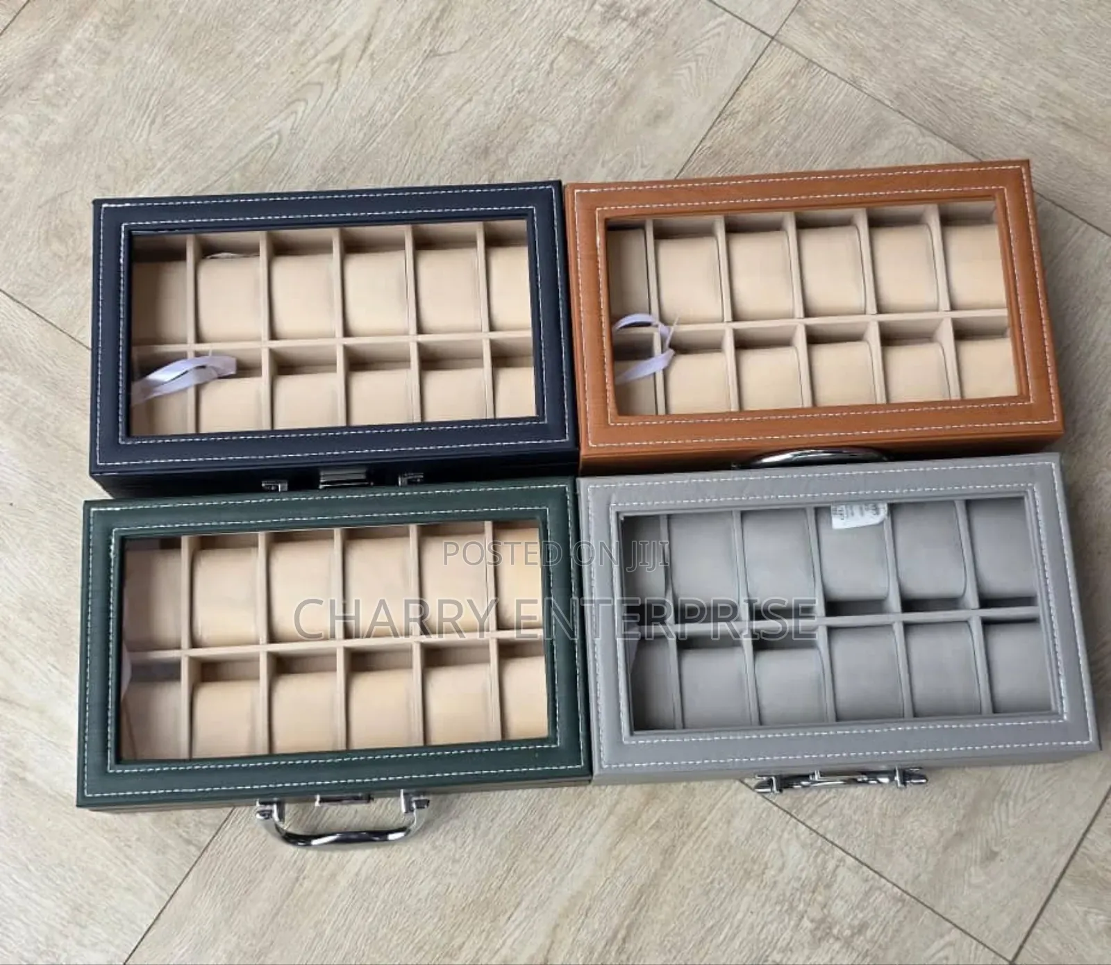 Classic Storage Box Available in Four Colors for Jewelries, Etc