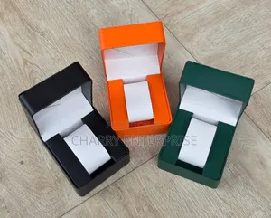 Classic Gift Box 1 Slot Black, Orange, Green and Red