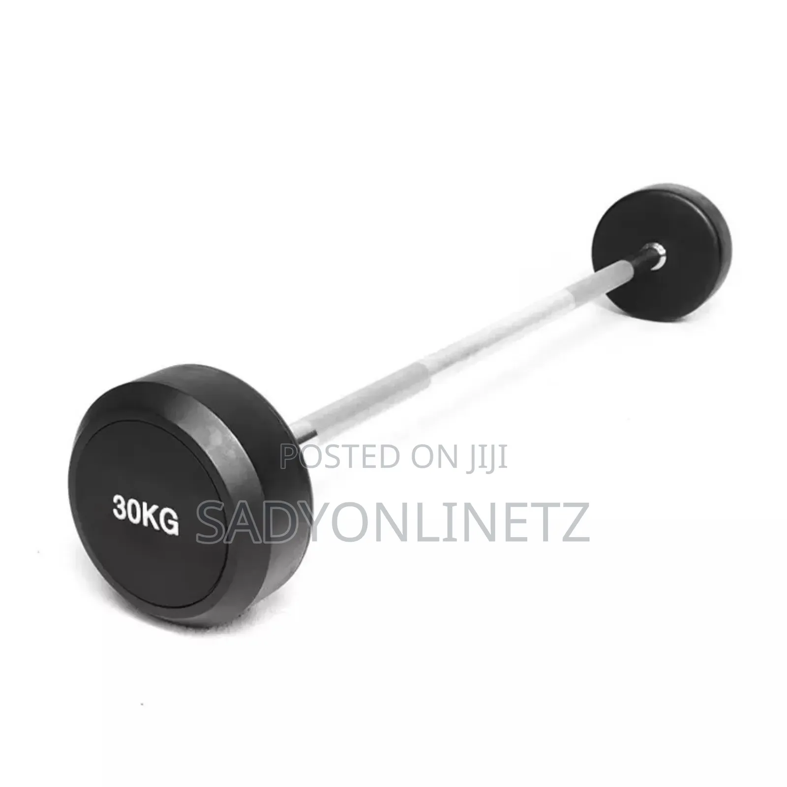 Fixed Rubber Barbell 30kg