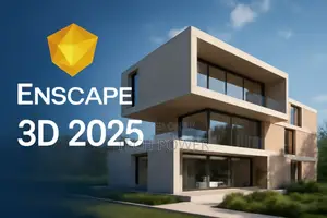 Enscape 3D 2025 – Real-Time 3D Rendering Architectural Visualization