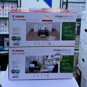 Canon Pixma G3470 Wireless 3-in-1 Printer With Print, Copy, and Scan