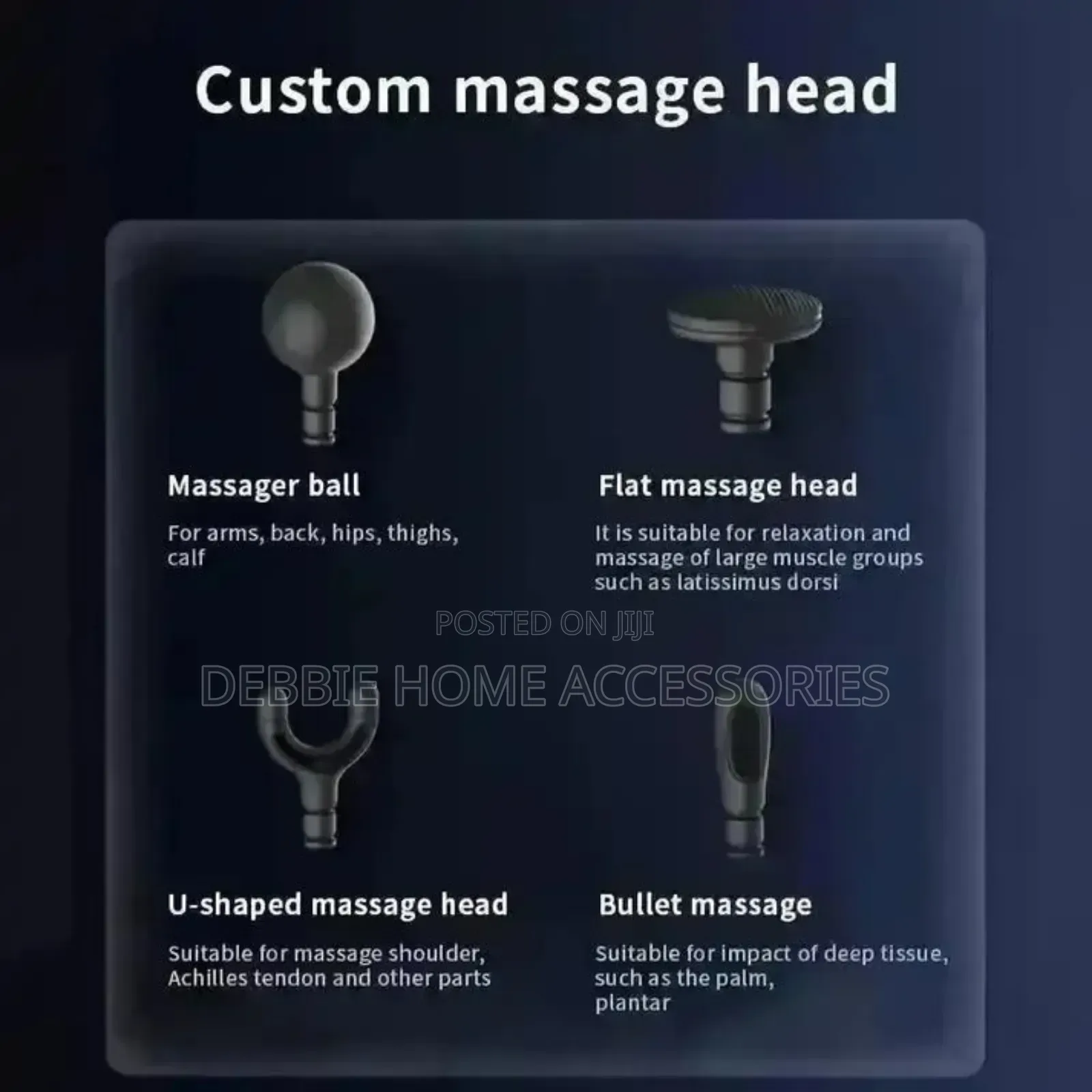 Deep Tissue U-Shape Electric Massage Gun