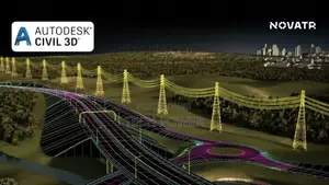 Autodesk Civil 3D 2025 – Civil Engineering, Survey Road Design