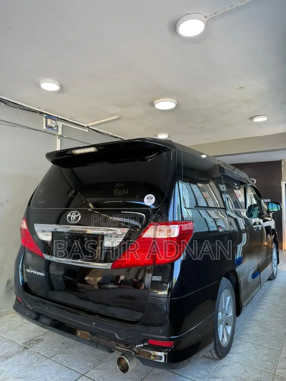 Toyota Alphard 2.4 Petrol FWD 2008 Black