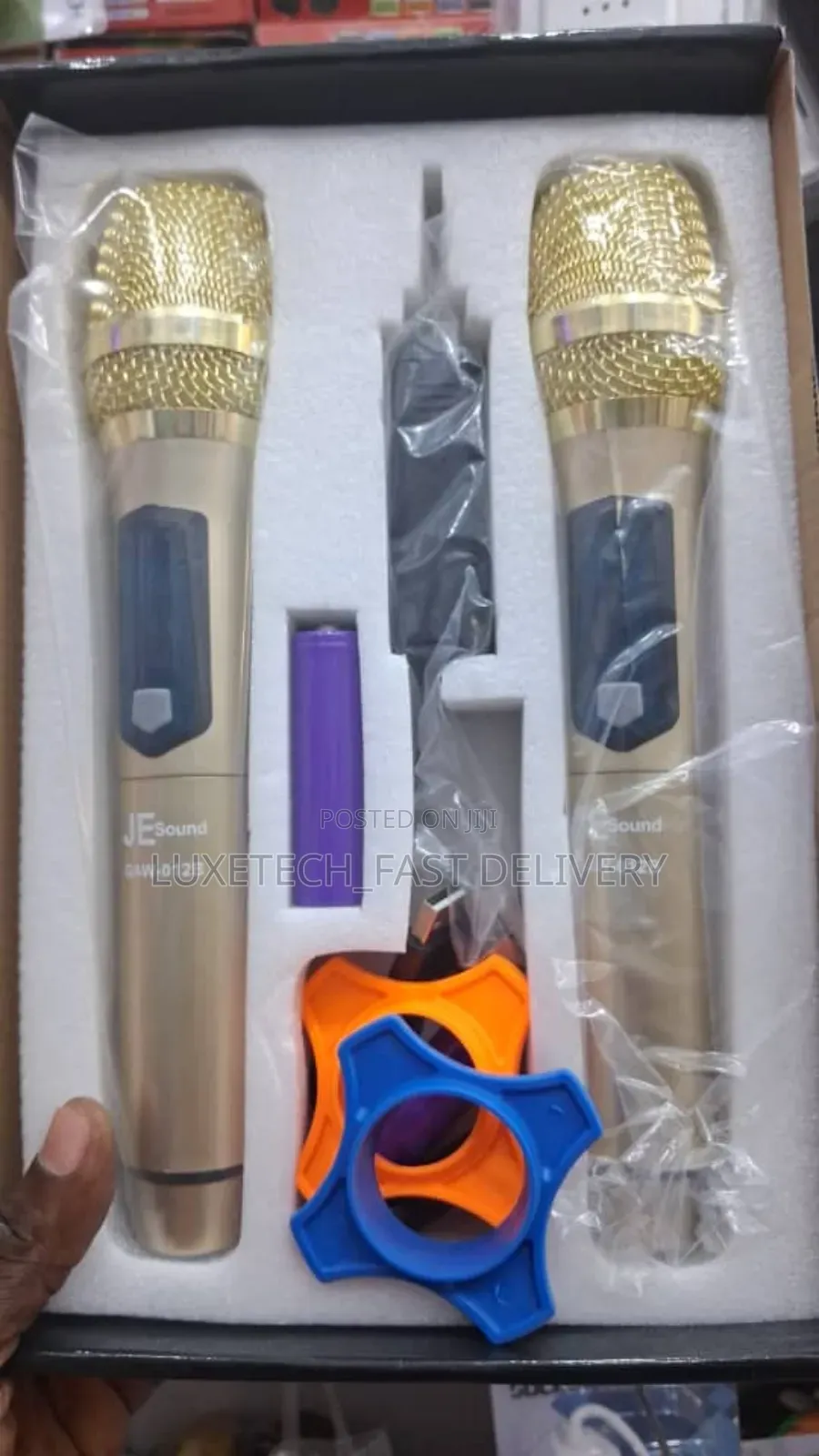 Jesound Professional Wireless Microphone (2 Mics)