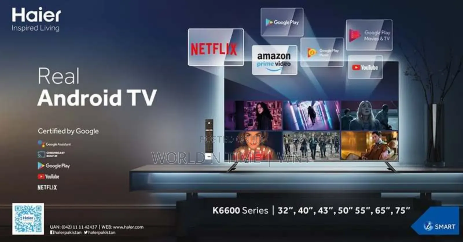 Haier 164 Cm (65) S800 Series Ultra Hd Smart Qled Google Tv