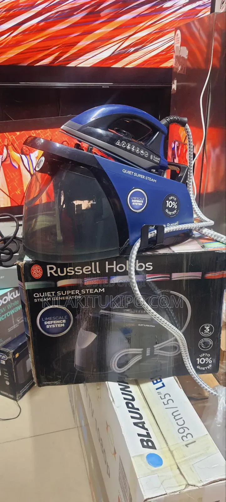2400w Russell Hobbs Quiet Super Steam Iron