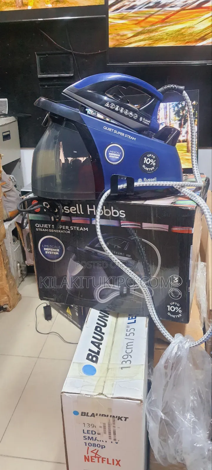 2400w Russell Hobbs Quiet Super Steam Iron