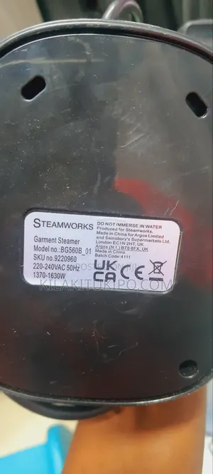 Steam Work Iron Garments Steamer