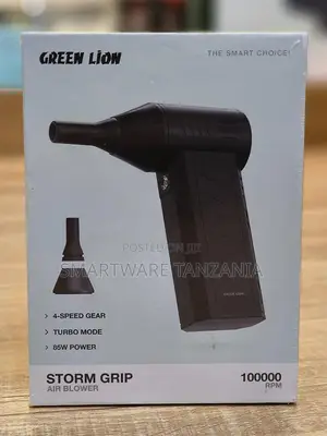 Green Lion Storm Grip Air Blower, Cordless Electric Duster