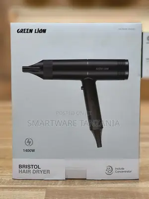Green Lion Bristol 1400w Hair Dryer With Concentrator