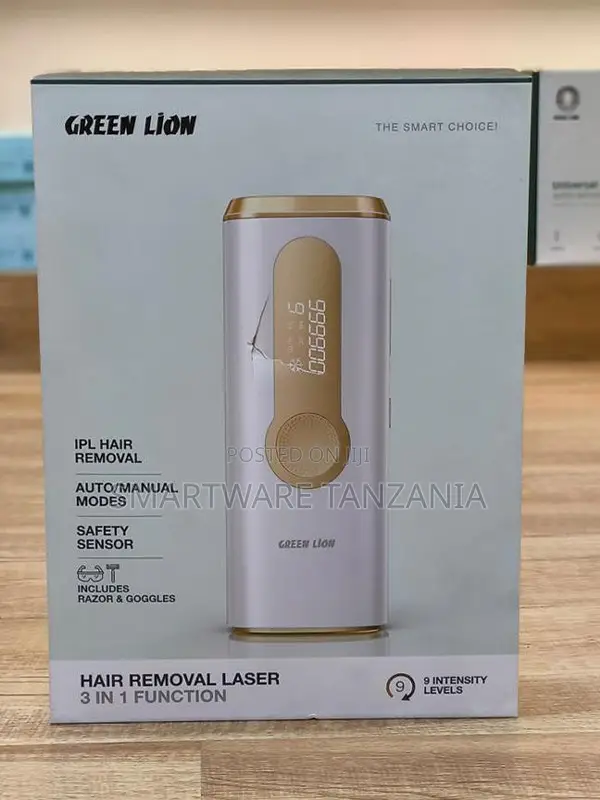 Green Lion Ipl Hair Removal Laser 3-in-1 Function Hair-Free Removal