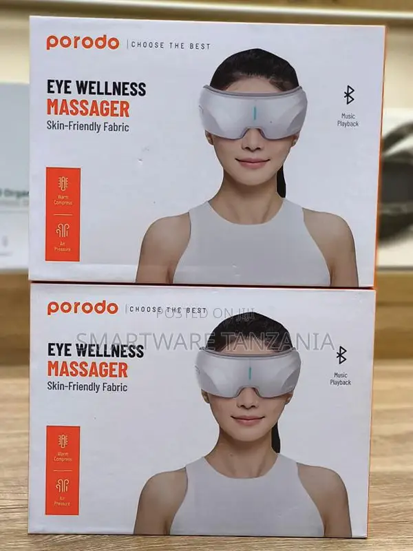 Eye Massager, White Relieve Fatigue Eye Massager For Home For Office