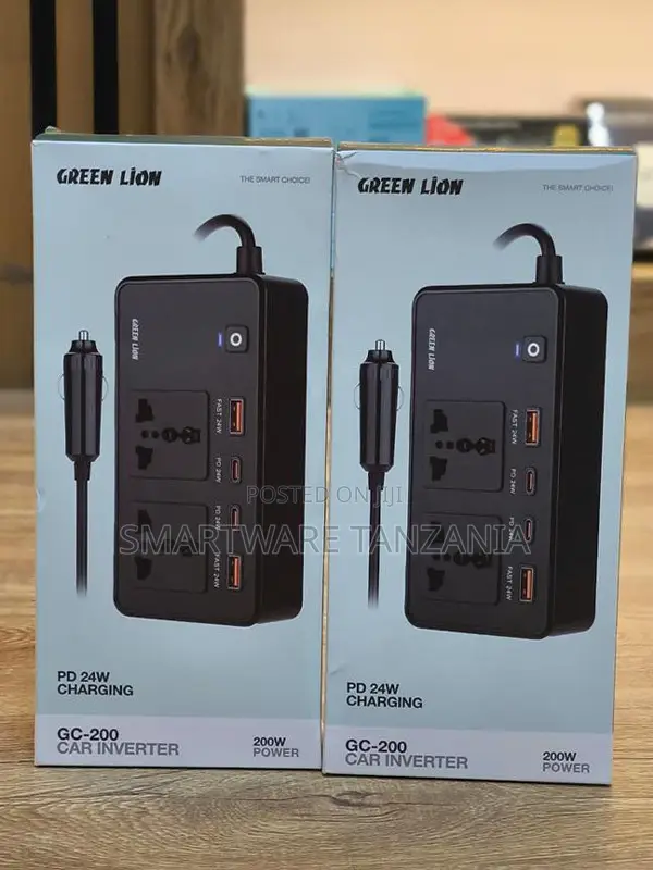 Green Lion Gc-200 Car Inverter: Power Your Devices on the Road