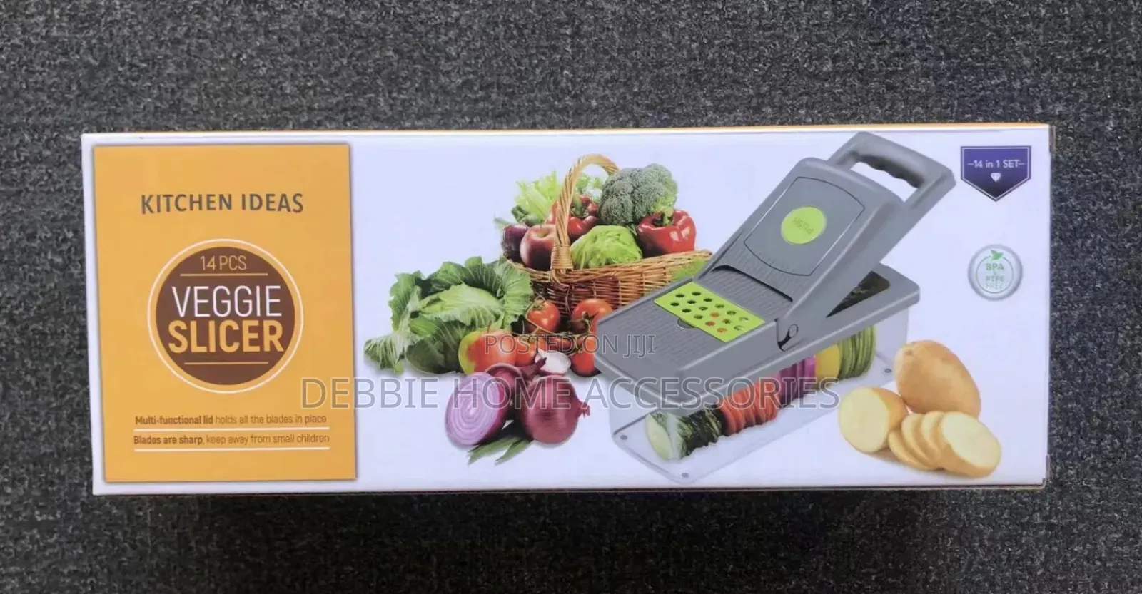 14in1 Vegetable Cutter for Kitchen I Veggie Chopper I Potato Slicer