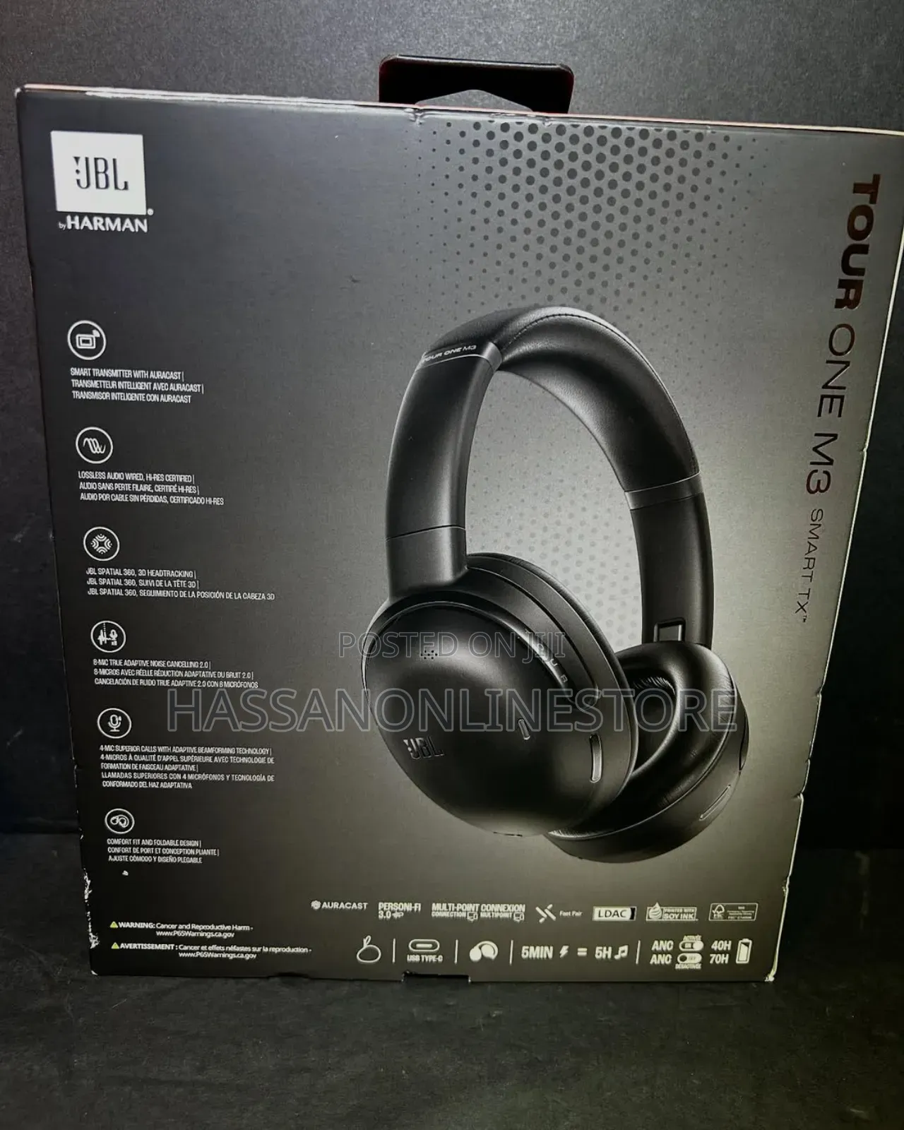 JBL Tour One M3 Smart Tx Over-Ear Headphones