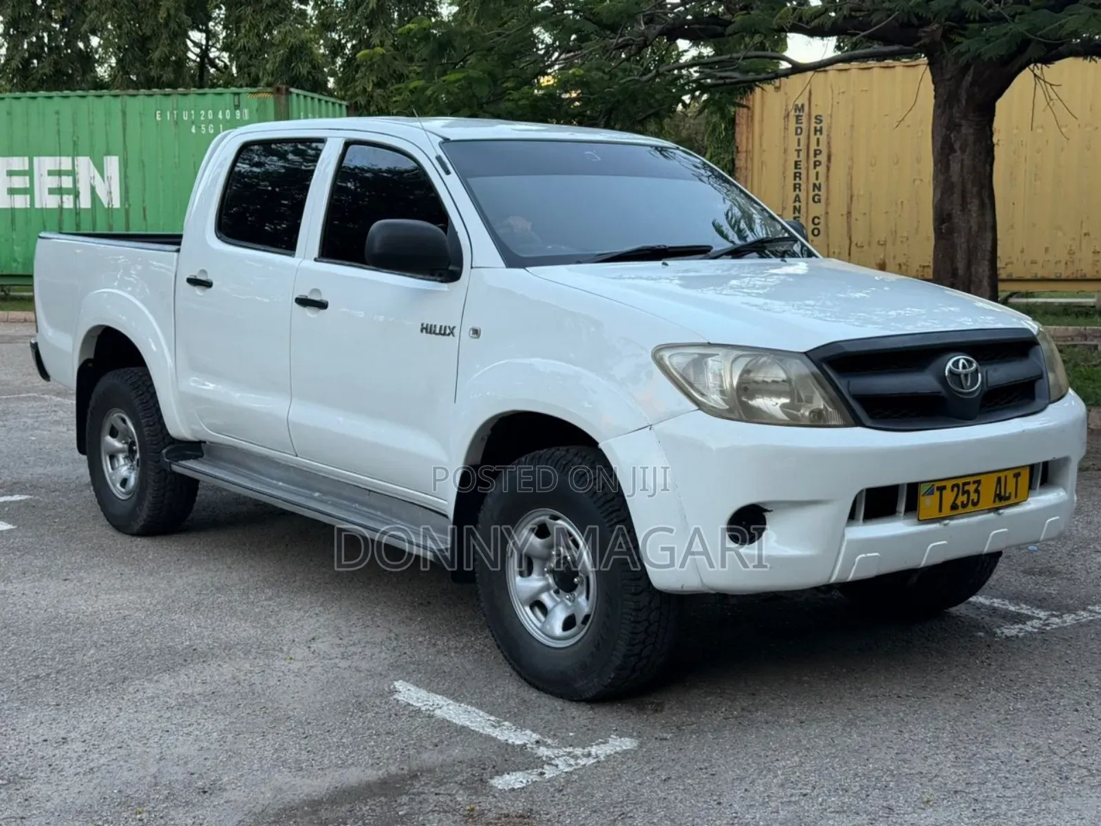 Toyota Hilux 2.5 Cab 2005 White