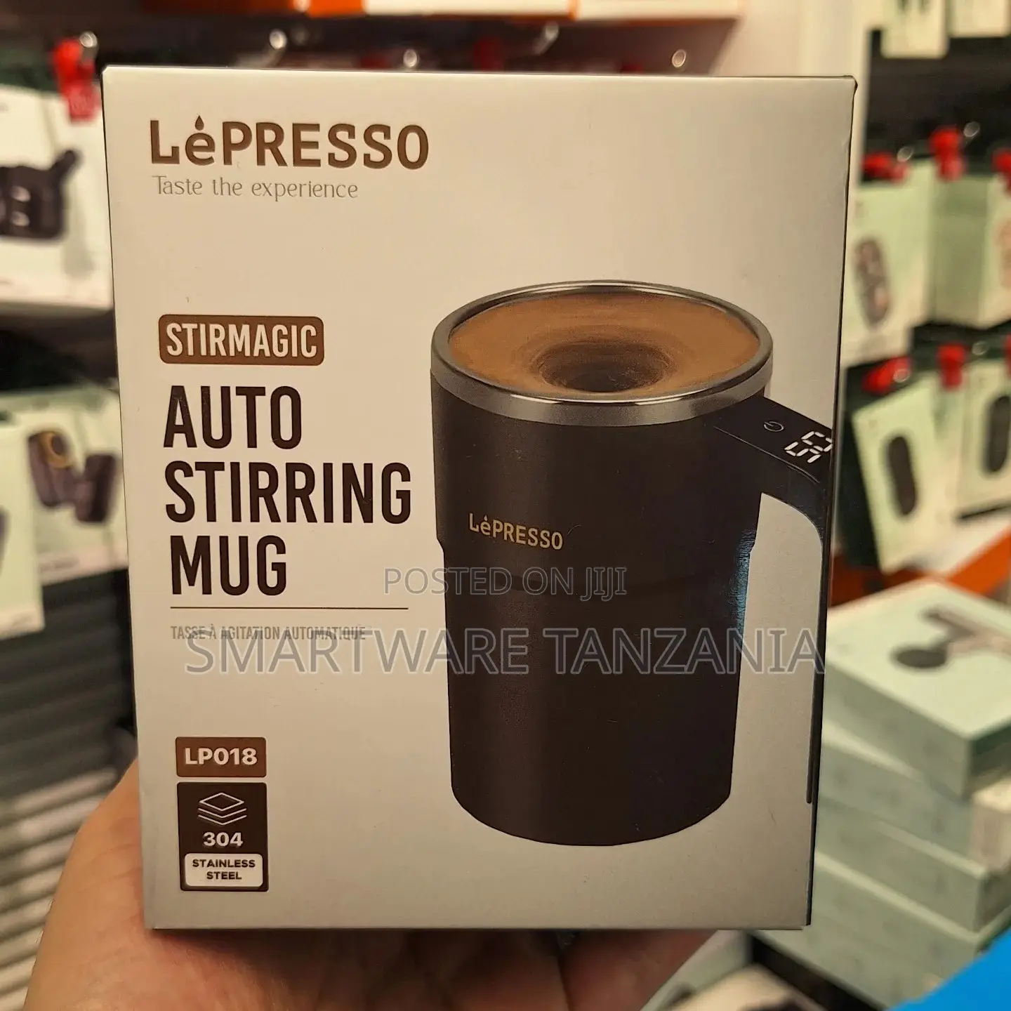 Automatic Magnetic Stirring Coffee Mug, Rechargeable Self-Mixing