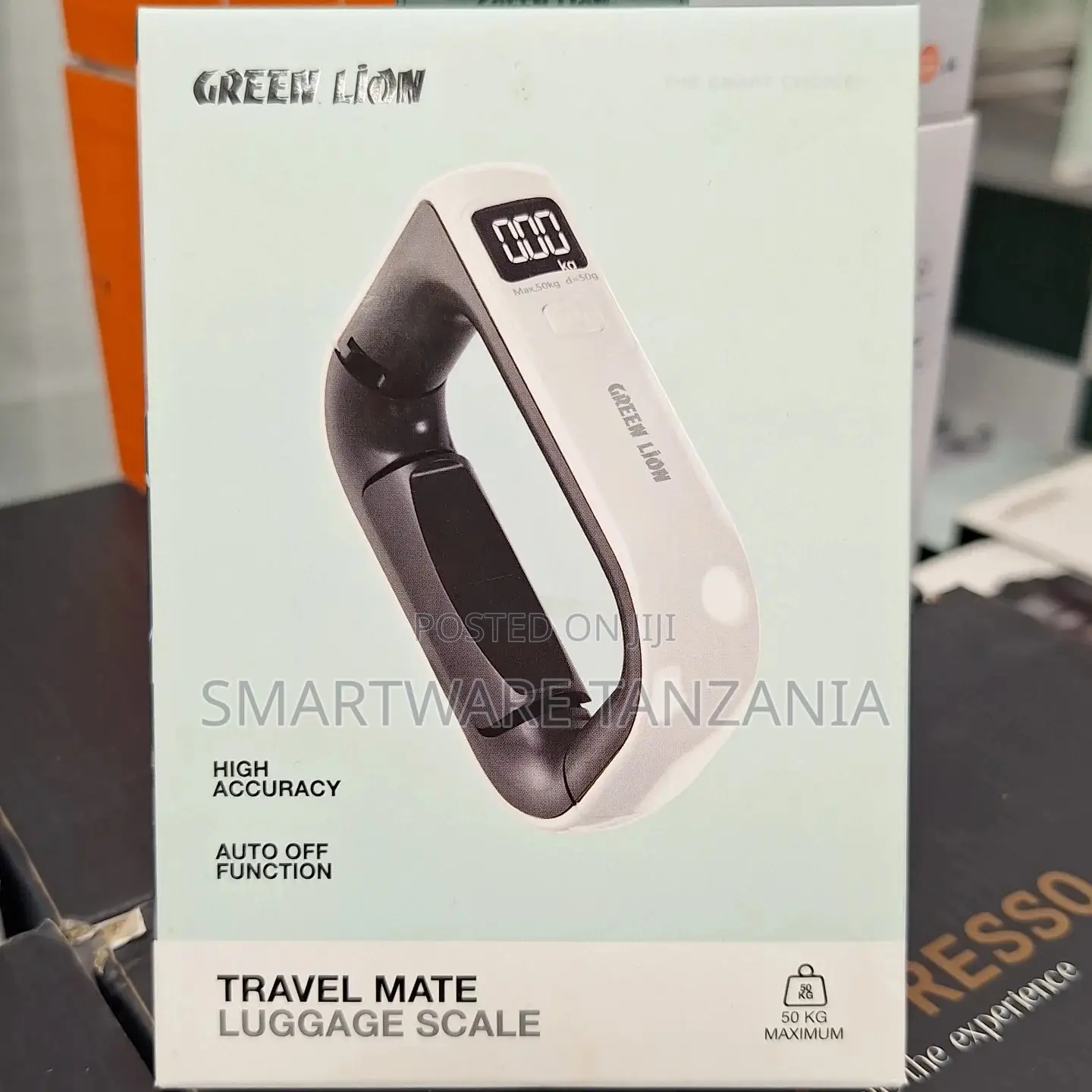 Green Lion Digital Luggage Scale: Travel Mate 50kg Capacity