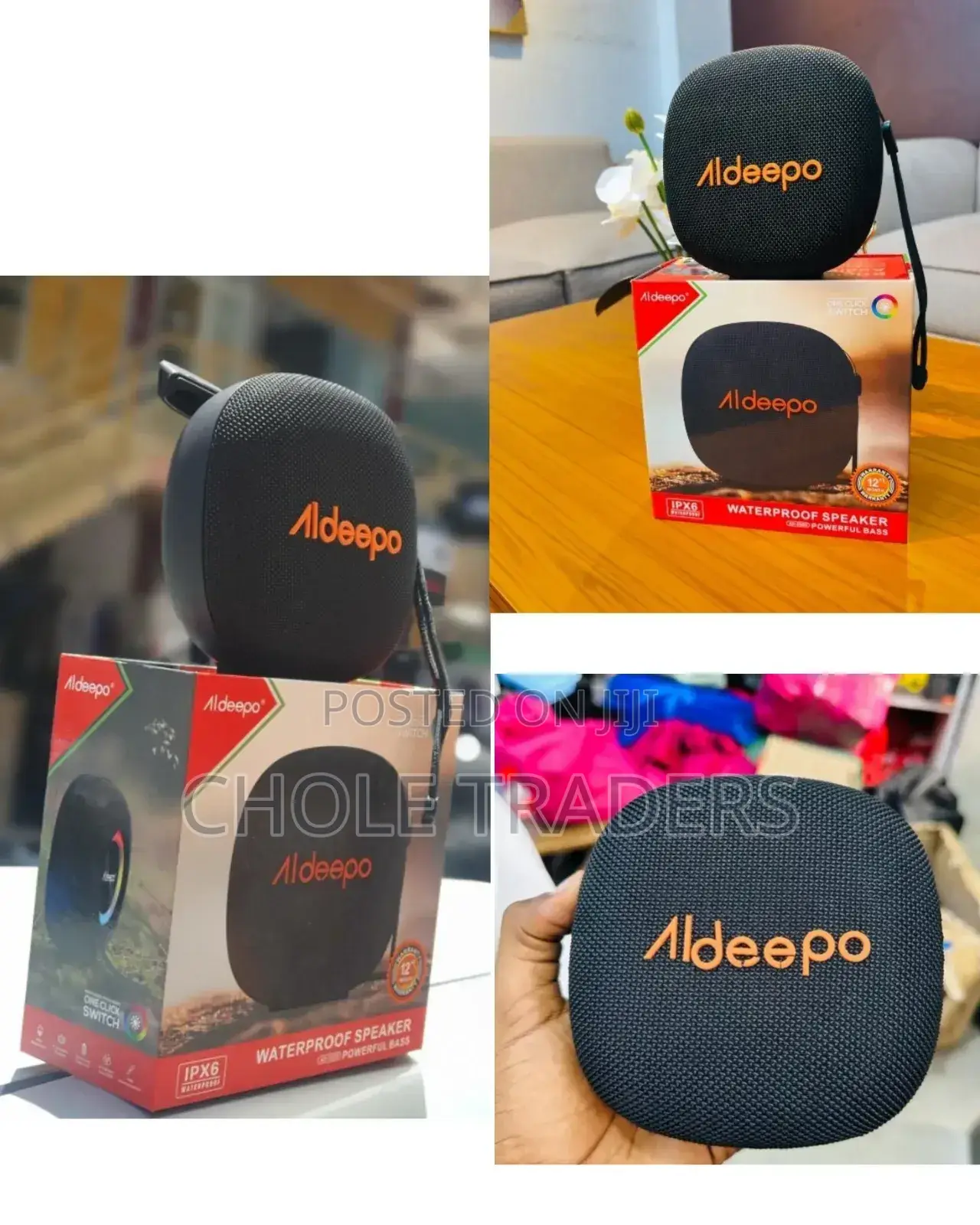 Mini Aldeepo Waterproof Wireless Bluetooth Speaker