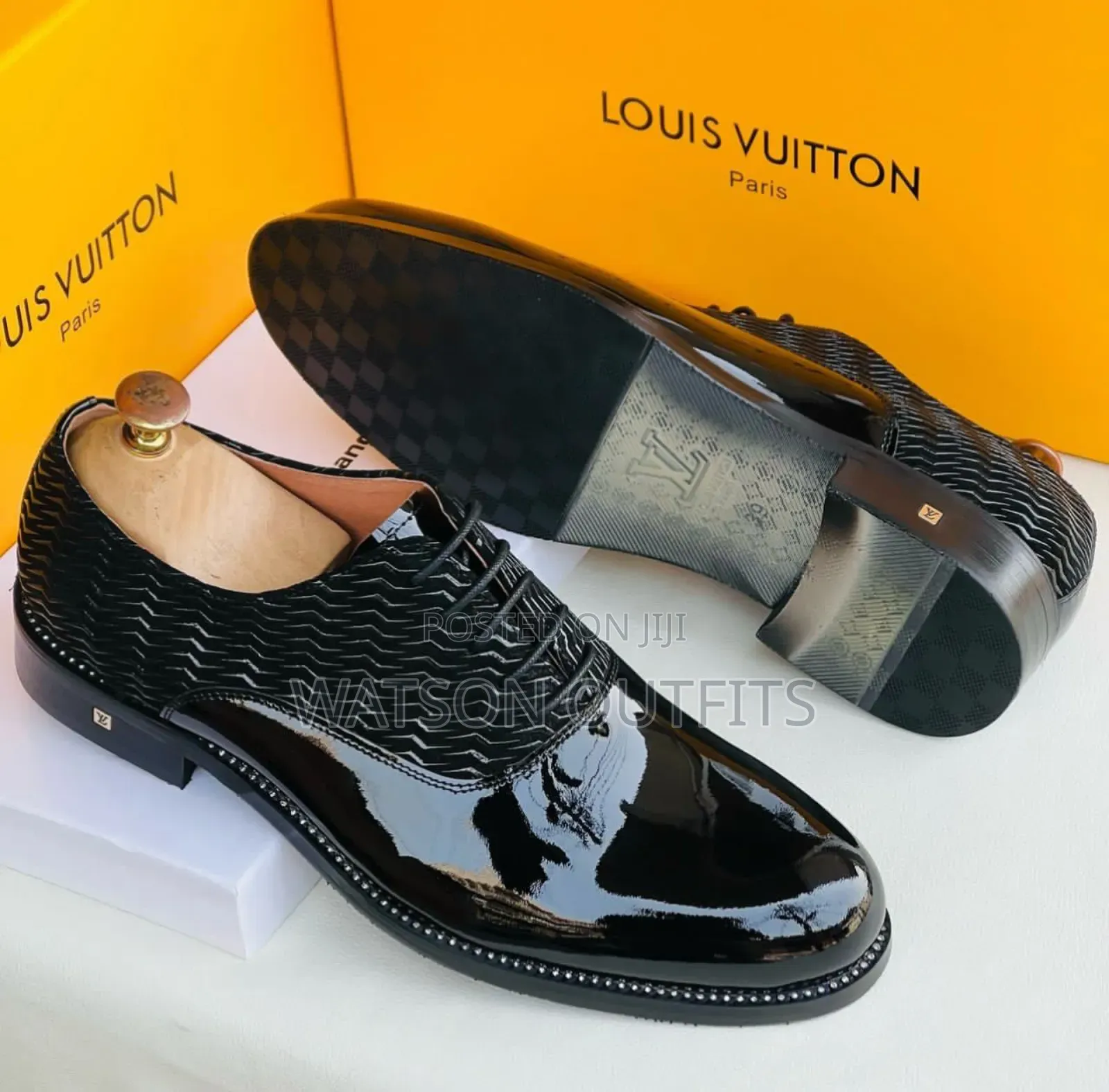 Viatu Vya Kiume Elegantly Lustrous