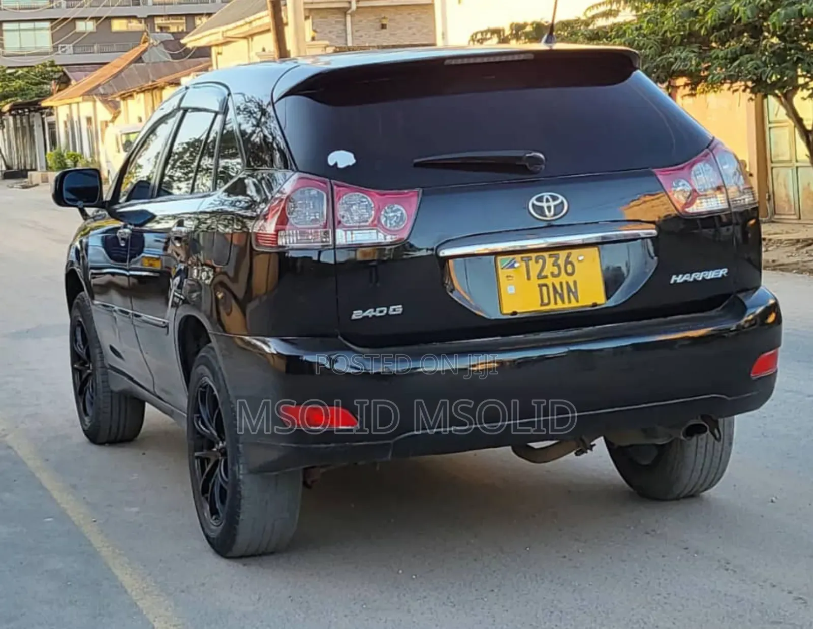 Toyota Harrier 2007 Black