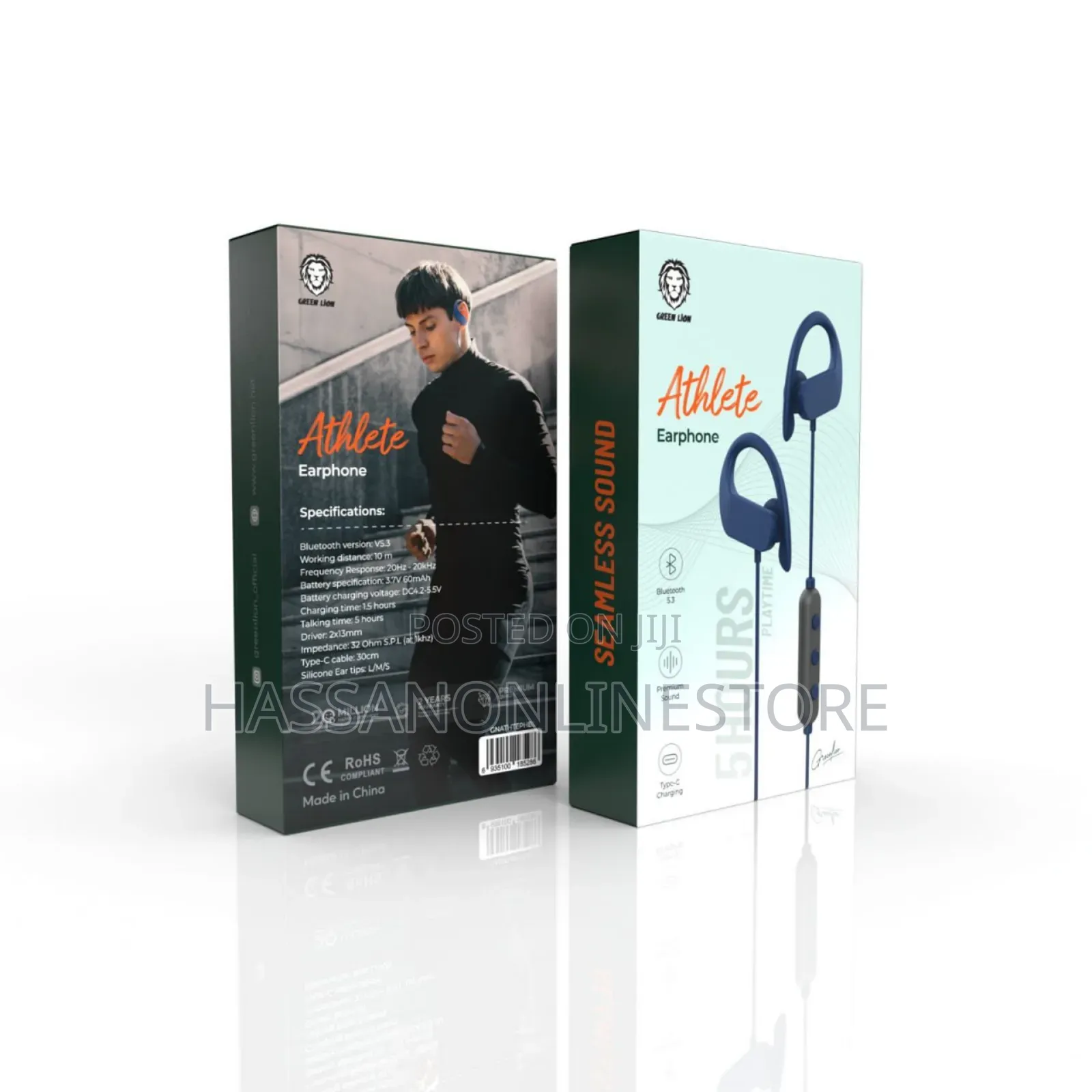 Green Lion Athlete Earphone