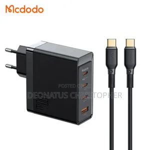 McDodo 100w Gan 4-Port Fast Charger Kit  Power in Every Port!