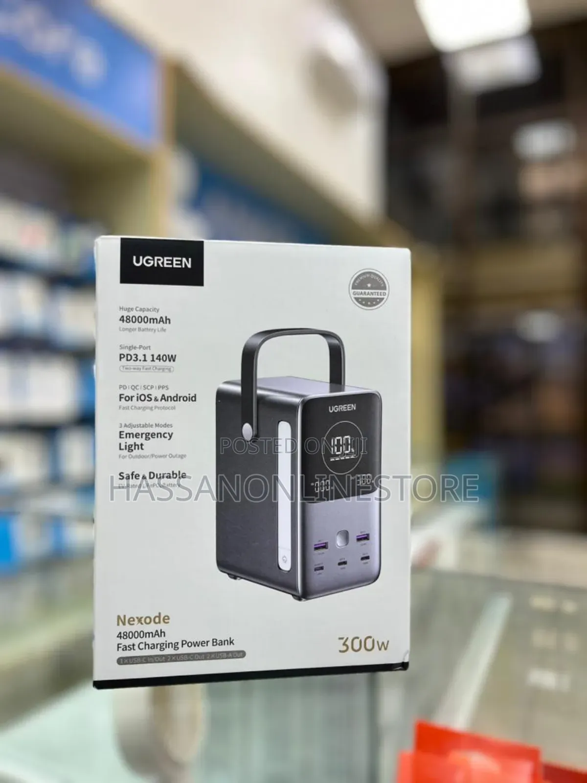 Ugreen 300w 48000mah Power Bank With Smart Digital Display