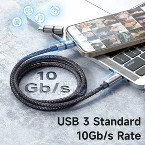 2-in-1 Usb 3.1 Gen 2 Cable Fast, Smart Durable