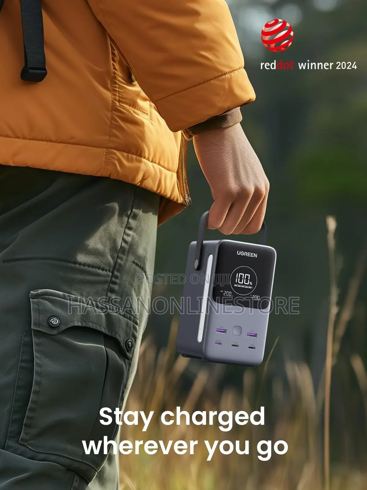 Ugreen 300w 48000mah Power Bank With Smart Digital Display