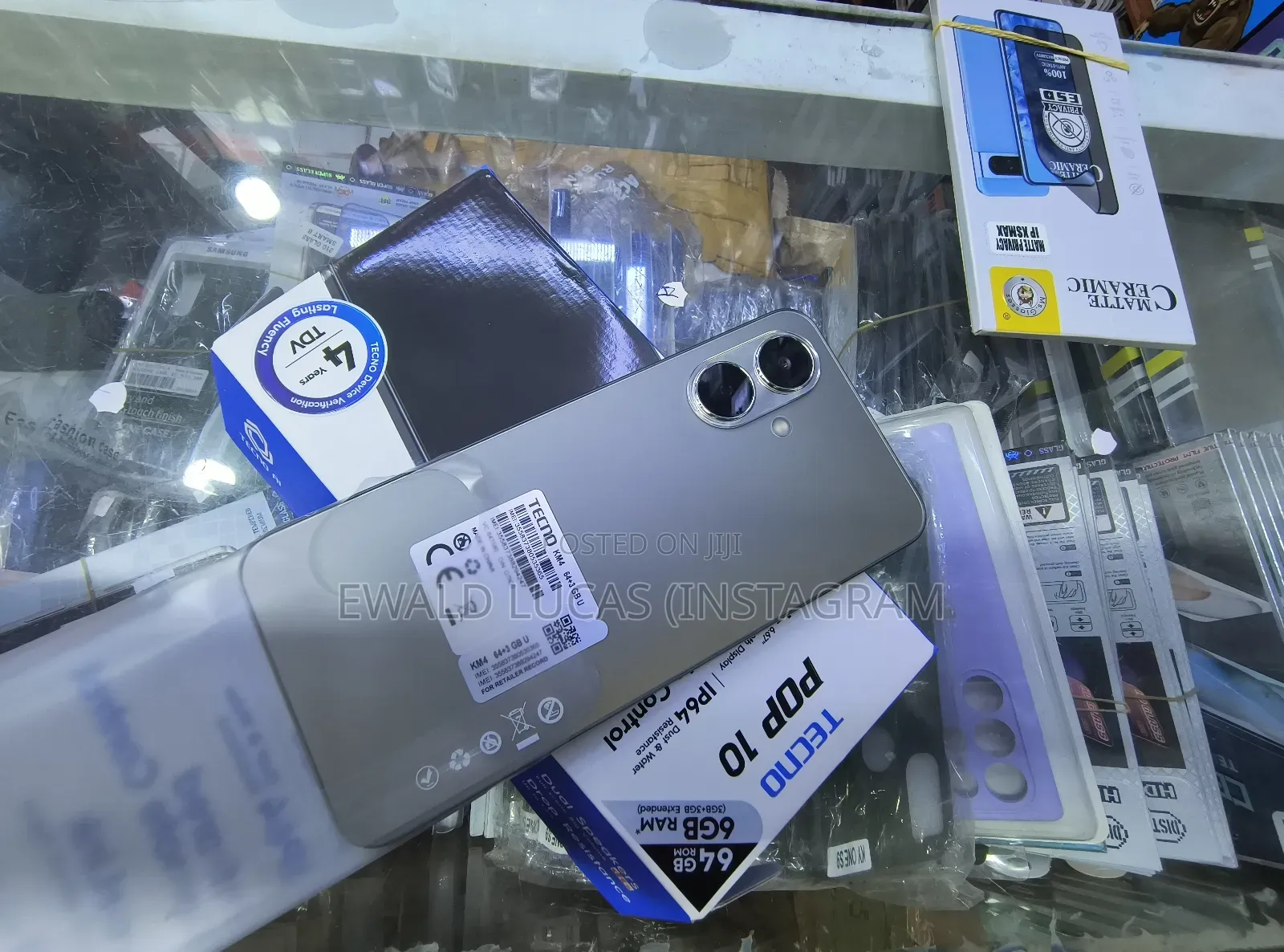 New Tecno Pop 10 64 GB Silver