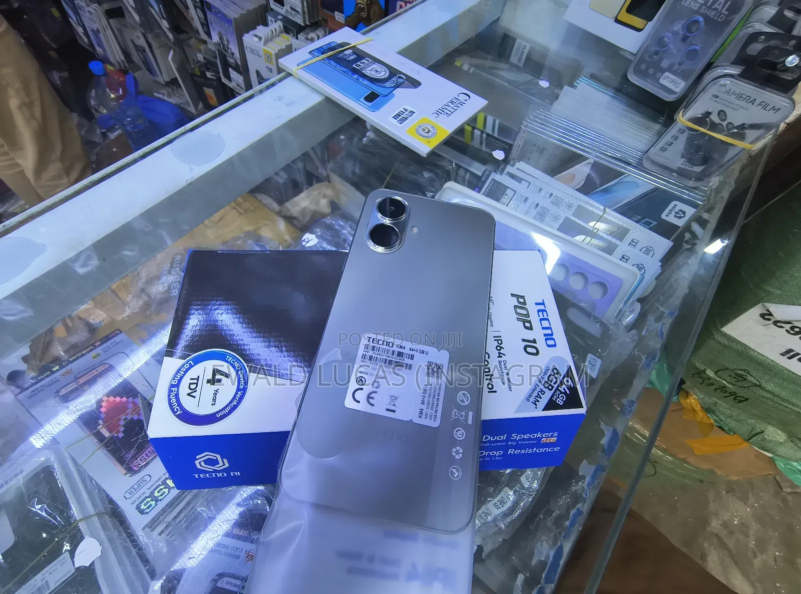 New Tecno Pop 10 64 GB Silver