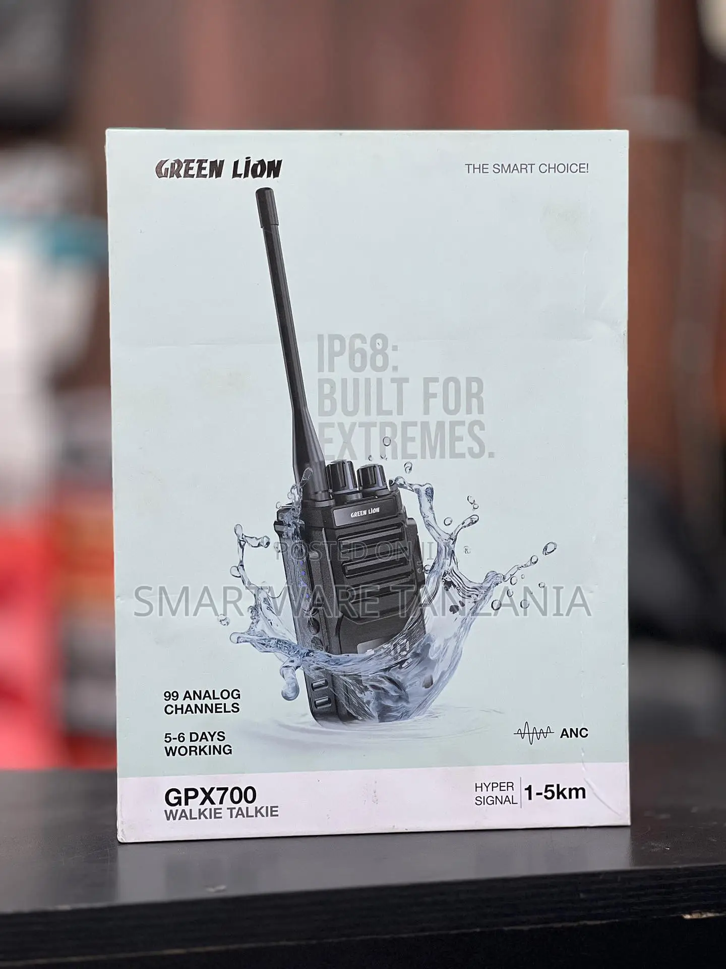 Green Lion Gpx700: Ip68 Waterproof Walkie Talkie With 5km Range