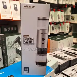 Lepresso Stainless Steel Portable Espresso Maker, Silver, 100 Ml