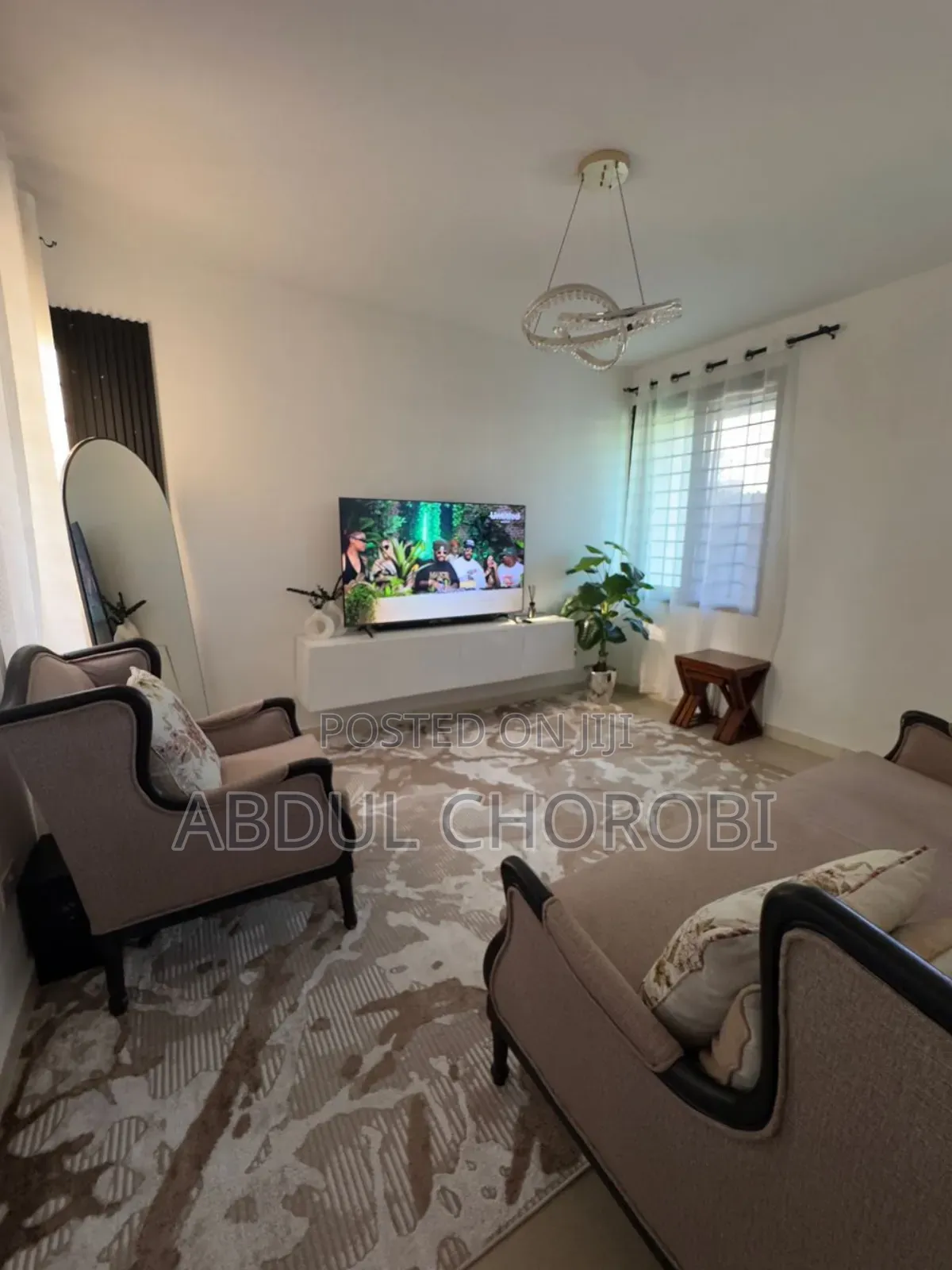 Furnished 3bdrm Apartment in Masaki for rent