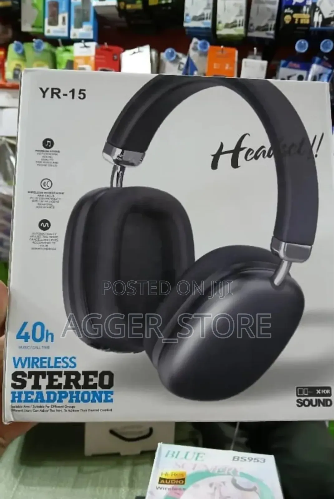 Yr 15 Wireless Stereo Headphones