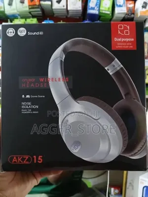 Akz15 on Ear Wireless Headset