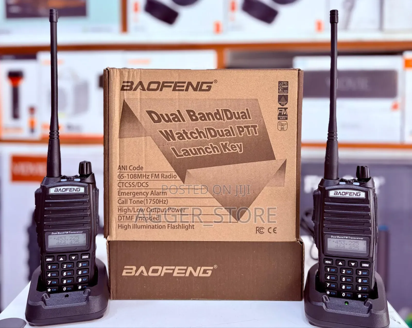 Baofeng Dual Band Radio Call (10km Coverage)