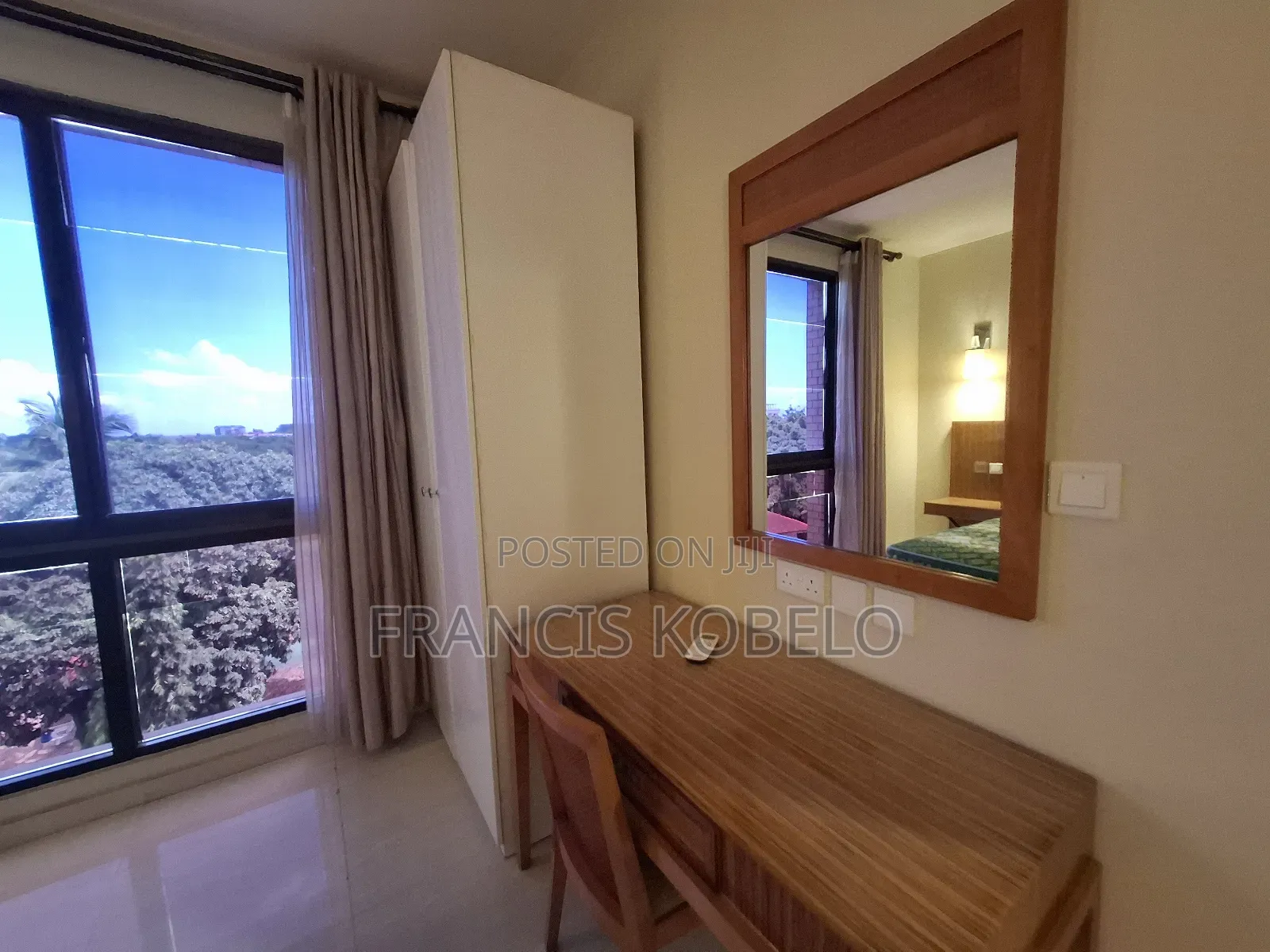 Furnished 1bdrm Apartment in Masaki for rent