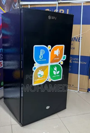 SPJ Single Door Fridge 95l Black