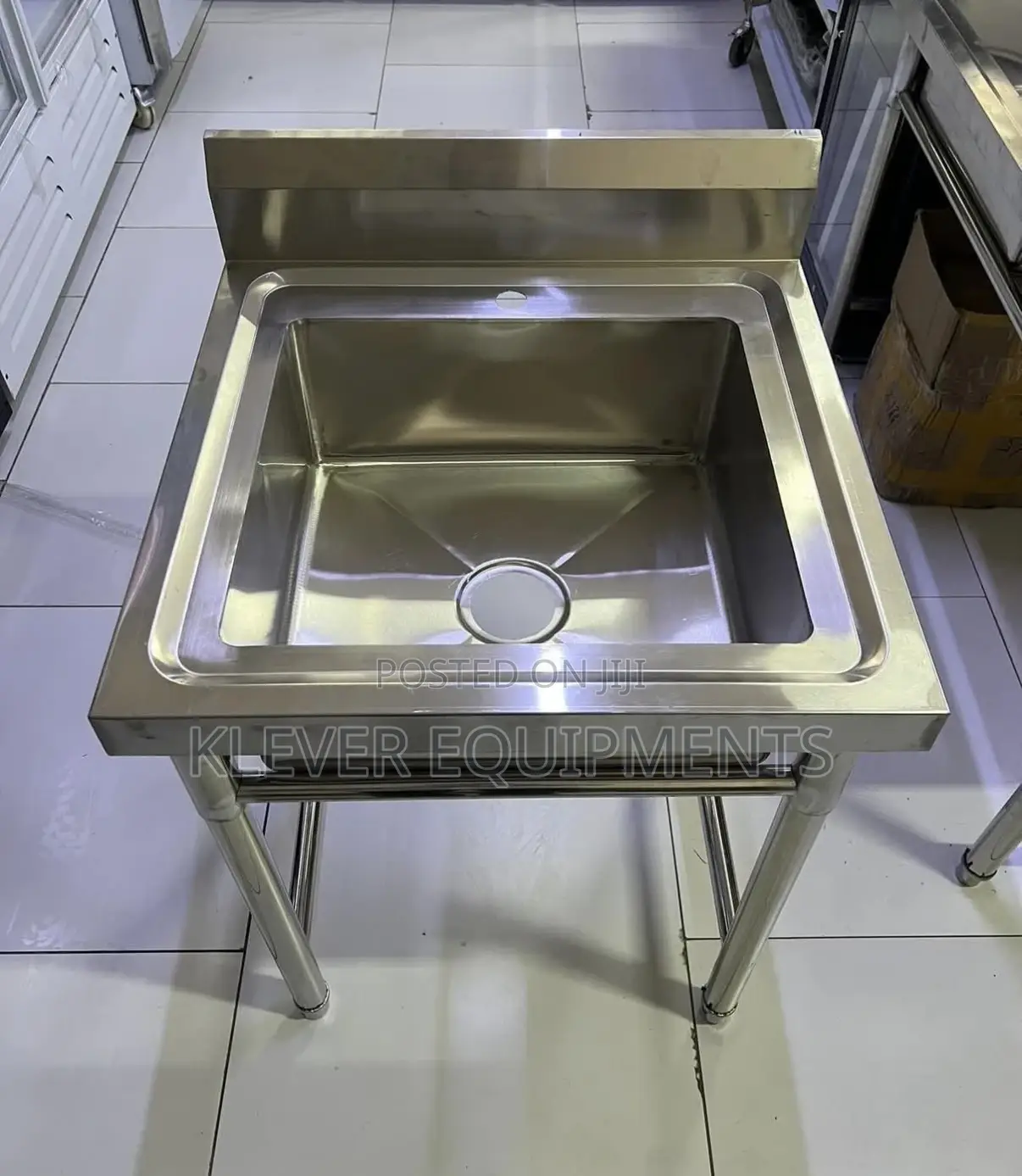 Commercial Single Stainless Steel Sink