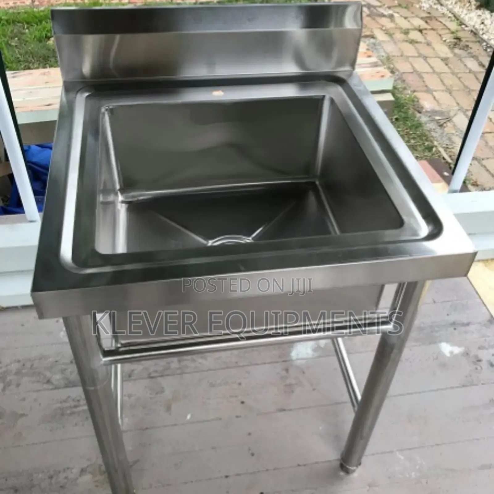 Commercial Single Stainless Steel Sink