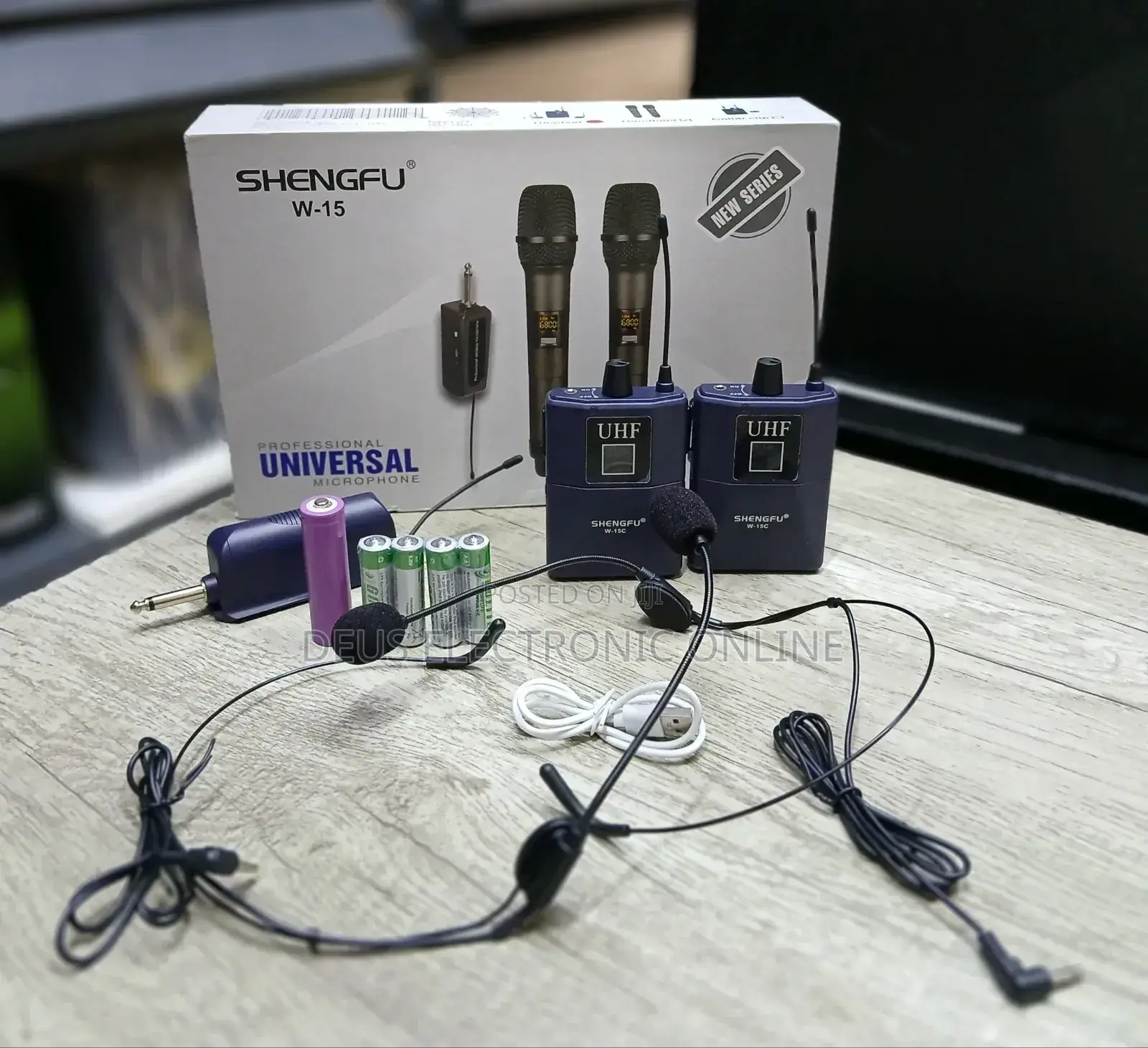Shengfu W-15 Head Wireless Microphone "2"