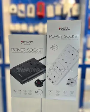 Yesido Power Socket: Fast Charging, Multi-Port Power Strip