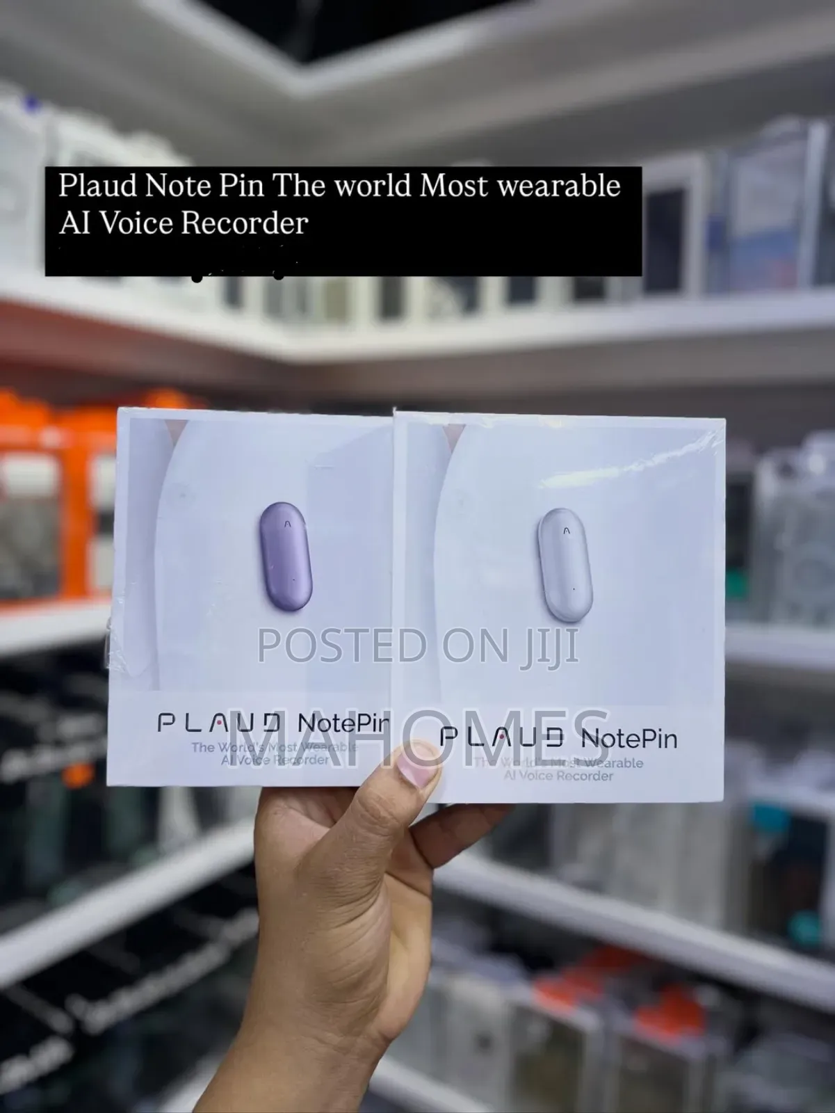 Plaud Note Pin the World Most Wearable Ai Voice Recorder