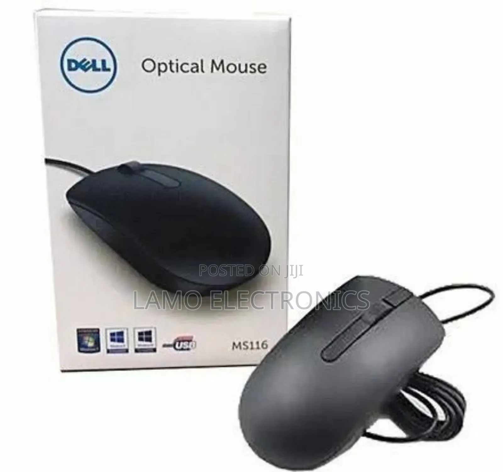 Dell Ms116 Optical Usb Mouse