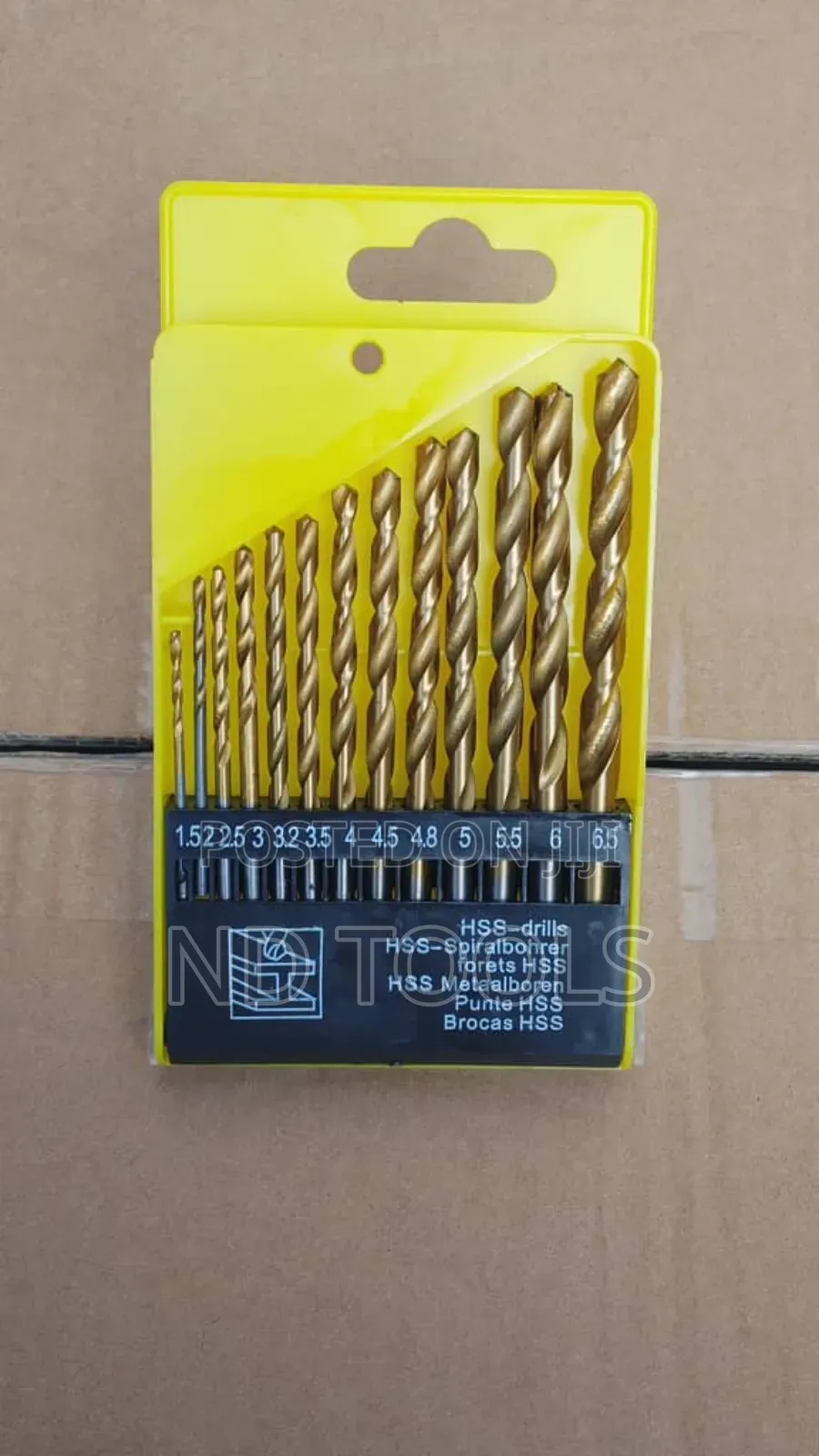 Hss Drill Bit Set 13pcs 1.5-6.5mm Mutian